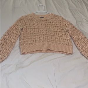 Cropped sweater